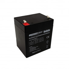 Sealed Lead Acid Battery 12V 5amp - F1 Terminals