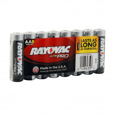8 Pack Rayovac AA Industrial Alkaline Batteries - AL-AA