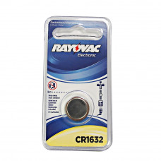 Rayovac coin cell battery 3V size CR1632 Lithium (1 pack)