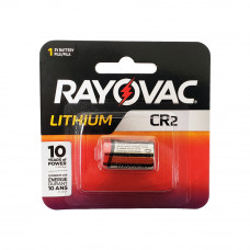 Rayovac CR2 Lithium Batteries - RLCR2-1G (1 per pack)