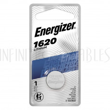 Energizer Coin Cell Battery 3V Size CR1620 Lithium (1 pack)