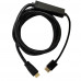 6ft DisplayPort Male to HDMI Male Cable with Audio, 4K*2K 30Hz, 28AWG CL3/FT4