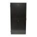 42U Server Cabinet with Fan Tray, Black (78.6"H x 23.6"W x 43.4"D)