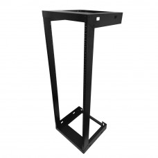 19 inch Open Frame Wall Mount Rack - 18 inch Depth - 30U