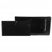 Wall Mount Cabinet 6U x 19.5" Usable Depth, Glass Door - Black