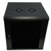 Wall Mount Swing-Out Cabinet 12U x 18.5" Usable Depth - Black